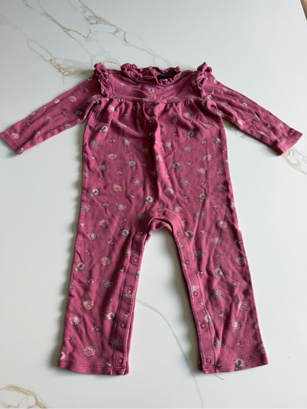 Janie & Jack Floral Romper